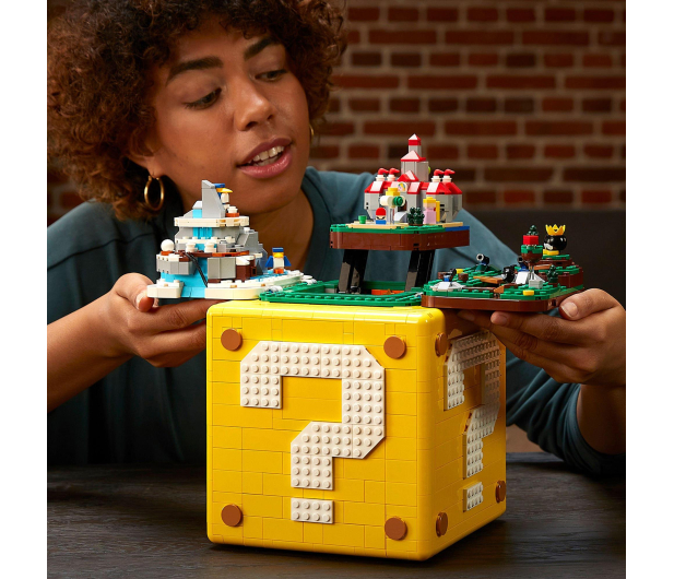 LEGO Super Mario 71395 Blok z pytajnikiem Super Mario 64™ - 1032227 - zdjęcie 4
